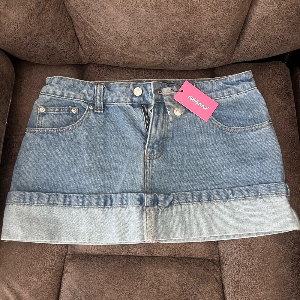 Blue Jean mini skirt